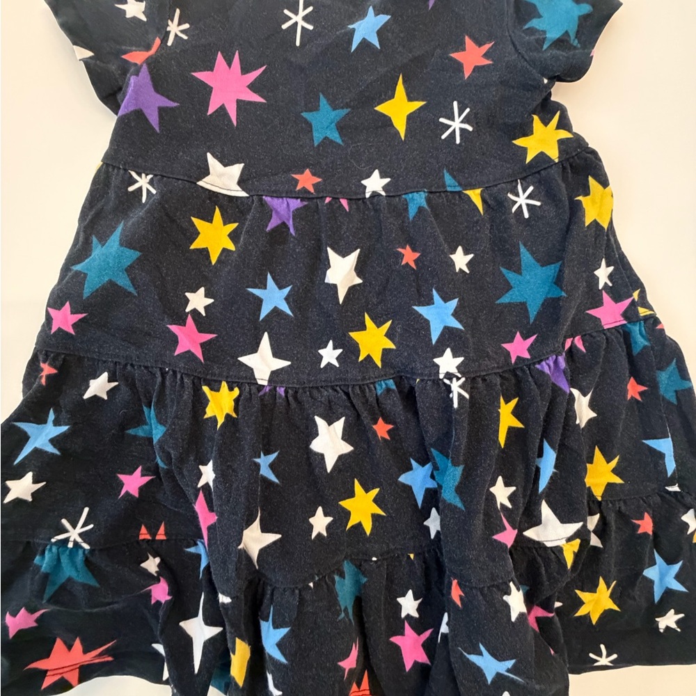 Hanna Andersson Starry Night Kids Dress size 90 - Picture 3 of 3